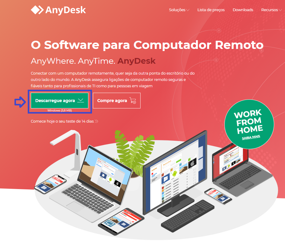 anydesk download gratuito acesso remoto